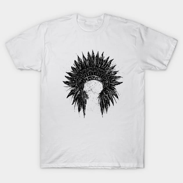 Native American chief T-Shirt by barmalisiRTB